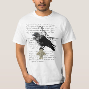 T-shirt Le Corbeau d'Edgar Allan Poe