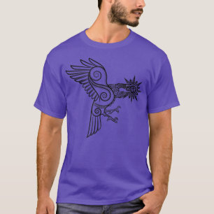 T-shirt Le Corbeau vole le Soleil Lumière Mytho amérindien