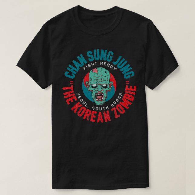 T-shirt Le Coréen Zombie Chan Sung Jung (Design devant)