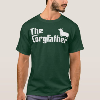 T-shirt Le Corgfather Funny Chien Propriétaire Animaux Ama