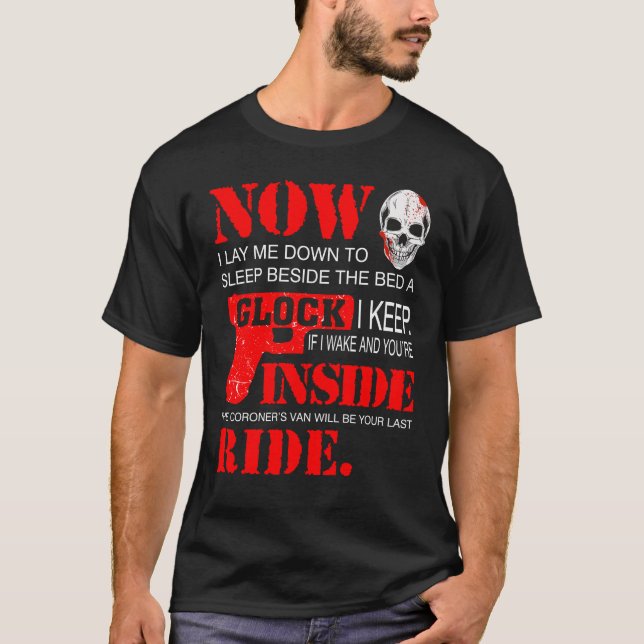 T-shirt Le Coroner's Van sera votre Dernière balade (Devant)