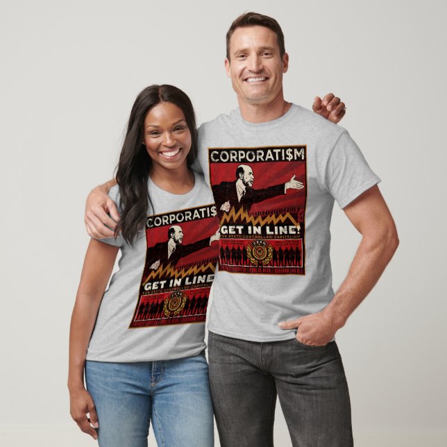 T-shirt Le corporatisme Shirt (Unisexe)