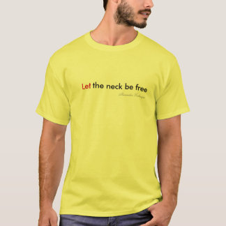 T-shirt Le cou de directions de technique d'Alexandre soit