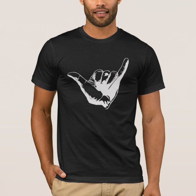 T-shirt le coup de doigt desserrent (Devant)