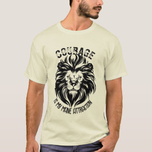 T-shirt Le Courage Est Mon Attraction De Mane