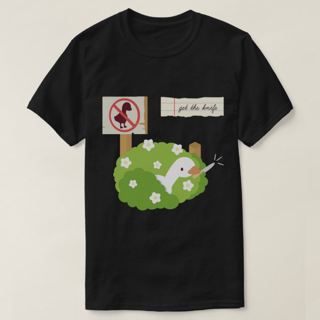 T-shirt Le couteau (Design devant)