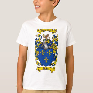T-SHIRT LE CREST BROWN DE FAMILLE - MANTEAU DES BRAS BROWN