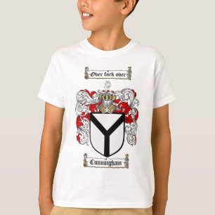 T-SHIRT LE CREST DE FAMILLE DE CUNNINGHAM - MANTEAU DE