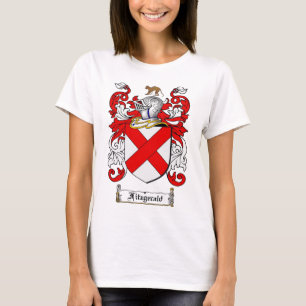 T-SHIRT LE CREST DE FAMILLE DE FITZGERALD - MANTEAU DE