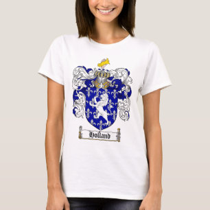 T-SHIRT LE CREST DE FAMILLE DE LA HOLLANDE - MANTEAU DE LA