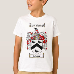 T-SHIRT LE CREST DE FAMILLE DE LAWSON - MANTEAU DE LAWSON