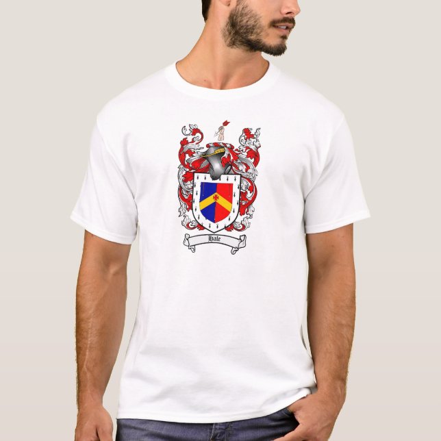 T-SHIRT LE CREST VIGOUREUX DE FAMILLE - MANTEAU DES BRAS (Devant)