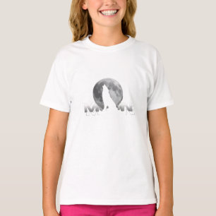 T-shirt le cri du loup sous la pleine lune