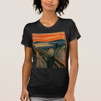 T-shirt Le cri perçant (Edvard Munch)