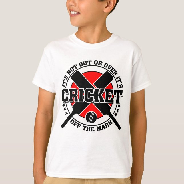 T-shirt Le cricket n'est plus au rendez-vous (Devant)