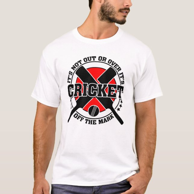 T-shirt Le cricket n'est plus au rendez-vous (Devant)