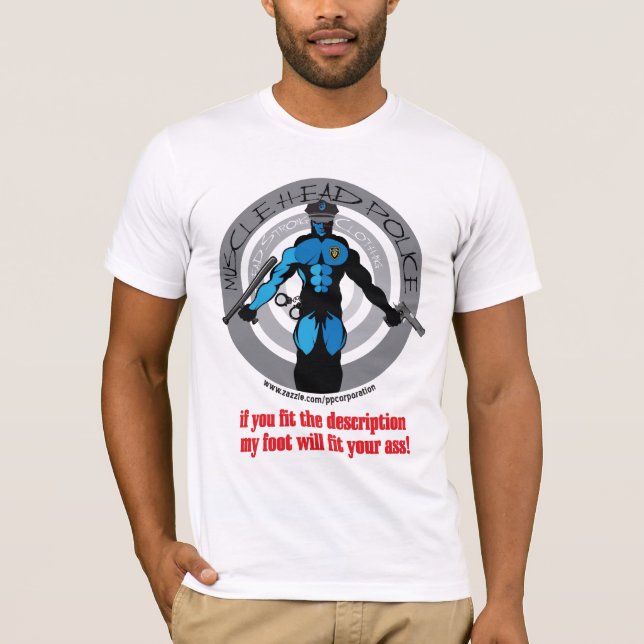 T-shirt Le crime ne paie pas ! (Devant)