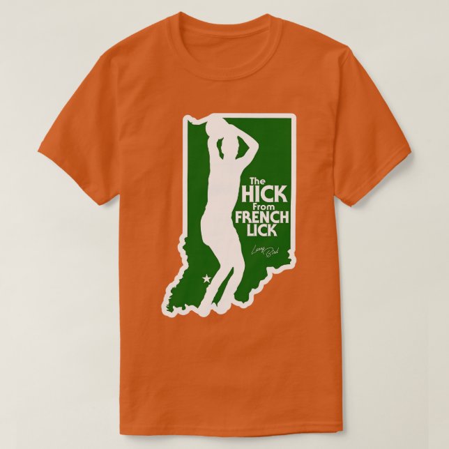 T-shirt Le crochet de French Lick (Design devant)