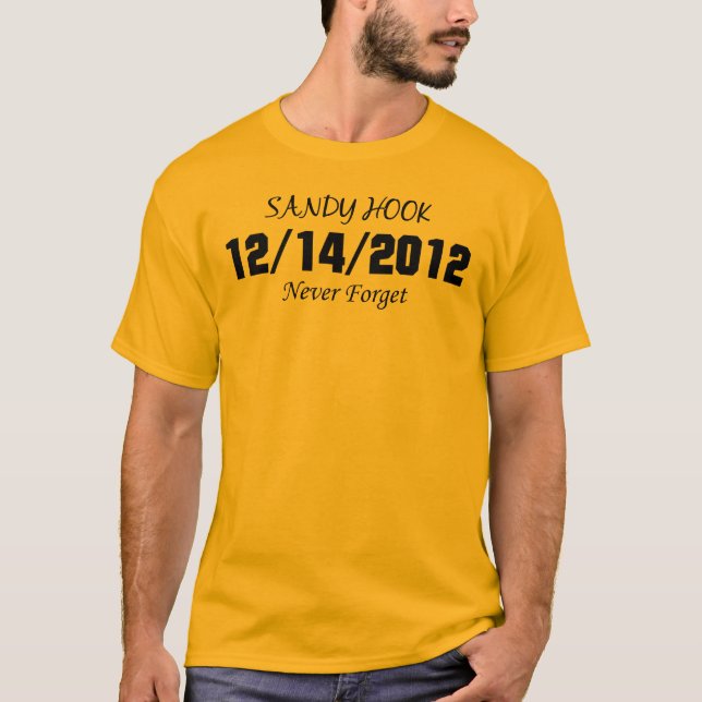 T-shirt Le crochet de Sandy n'oublient jamais (Devant)