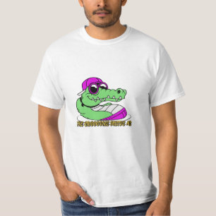 T-shirt Le crocodile en moi jolie conception