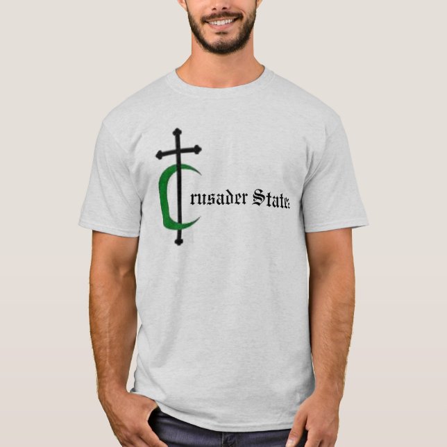T-shirt Le croisé énonce la chemise (Devant)