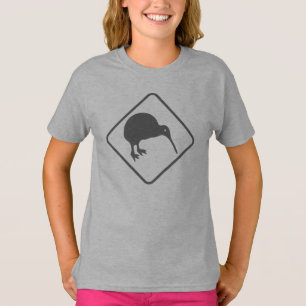 T-shirt Le croisement de kiwi badine la chemise