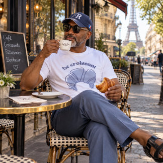 T-shirt Le croissant