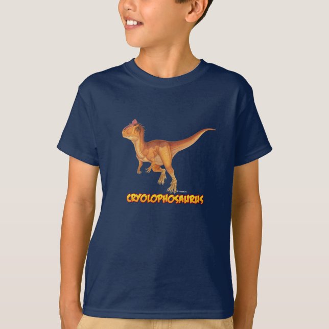 T-shirt Le Cryolophosaurus BADINE la chemise (Devant)