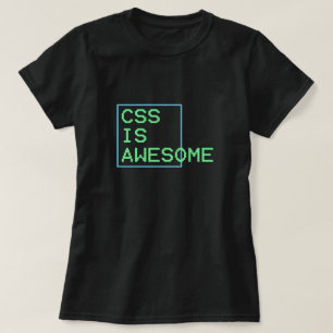 T-shirt le CSS est impressionnant