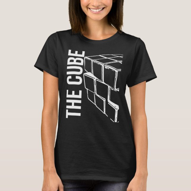 T-shirt Le Cube Puzzle Cube (Devant)