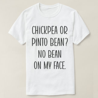 T-shirt Le curieux Coque des pois chiches et des haricots 