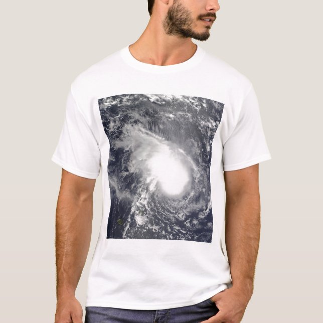 T-shirt Le cyclone tropical Gael s'approche de Madagascar (Devant)