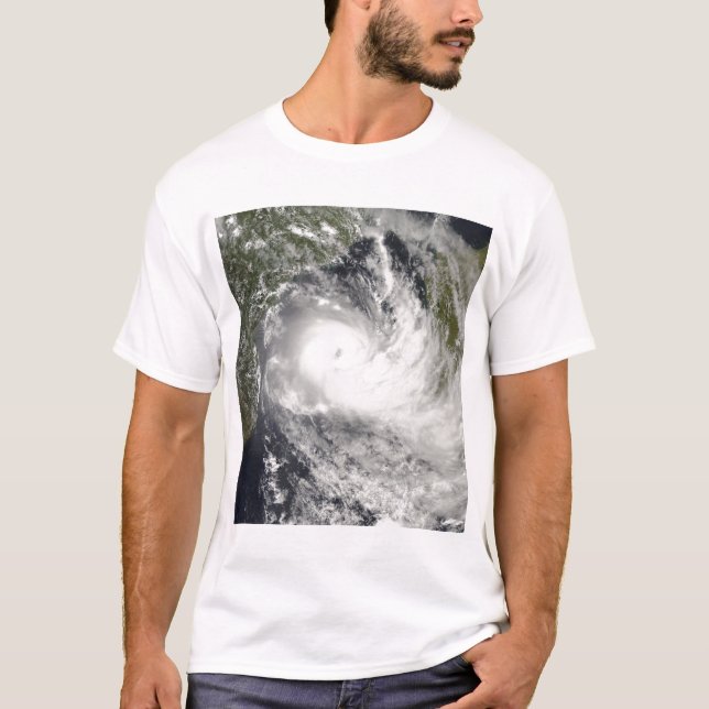 T-shirt Le cyclone tropical Jokwe au Mozambique Channe (Devant)