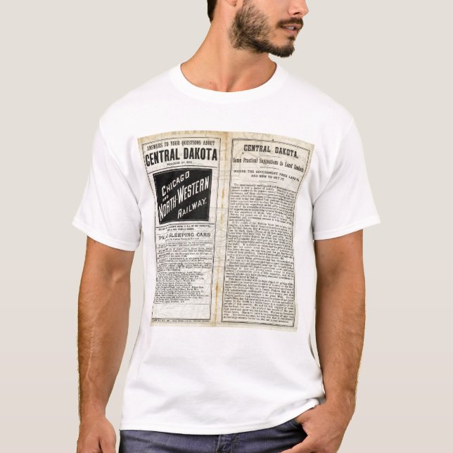 T-shirt Le Dakota central (Devant)