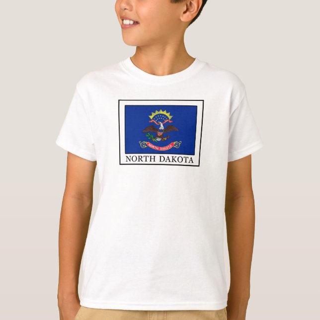 T-shirt Le Dakota du Nord (Devant)