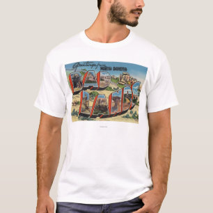 T-shirt Le Dakota du Nord - bad-lands - grandes scènes de