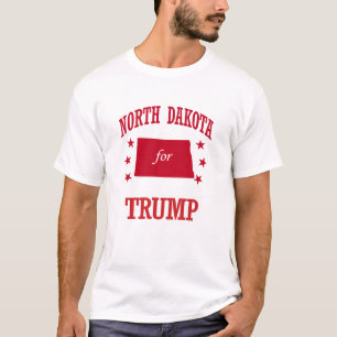 T-SHIRT LE DAKOTA DU NORD POUR DONALD TRUMP
