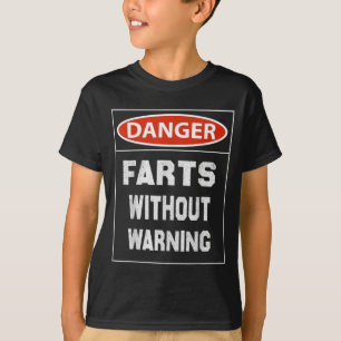 T-shirt Le danger s'efface sans avertissement
