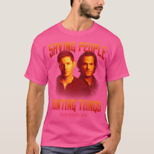 T-shirt Le Dean Surnaturel Sam Sauver Des Gens Chasse Des