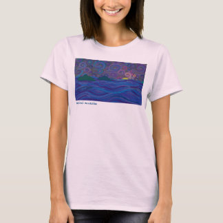T-shirt Le débardeur des femmes de lever de la lune de