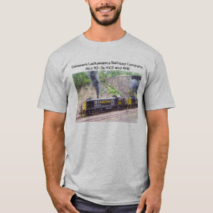 T-shirt Le Delaware Lackawanna Railroad Company Alco RS-3s