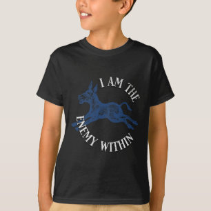 T-shirt Le démocrate Kamala Harris ennemi au sein de la Le