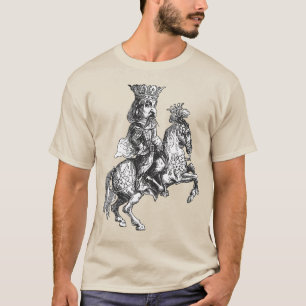 T-shirt Le Démon Alchimiste Sous L'apparence D'un Chevalie