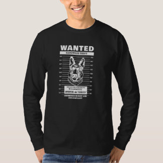 T-shirt Le Département de police de Wyandotte Tiré de mitr