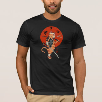 T-shirt Le Dernier chat de Samurai