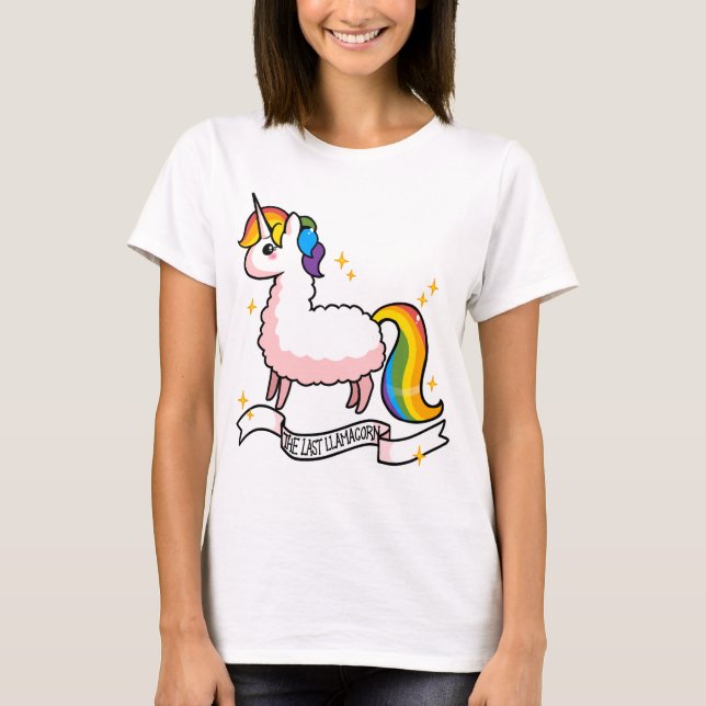 T-shirt Le Dernier Llamacorn (Devant)