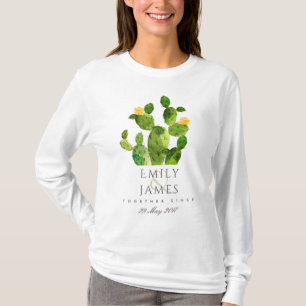 T-SHIRT LE DESERT CACTUS SAVE THE DATE POISON