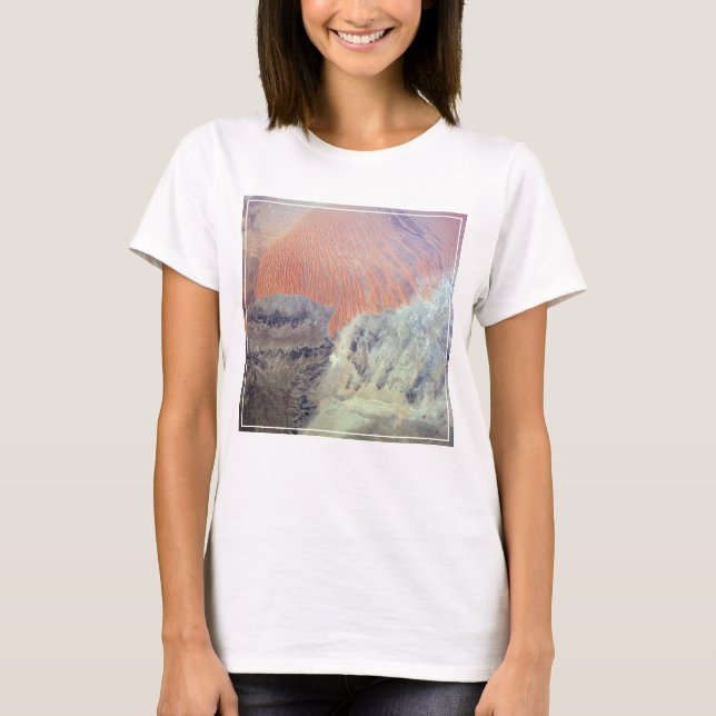 T-shirt Le Désert Du Sahara En Algérie, Afrique Du Nord. (Devant)
