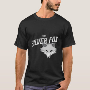 T-shirt Le design de la Fox argentée