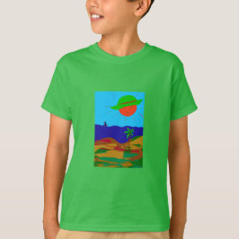 T-shirt Le Dessin des enfants Le Soleil et la mer